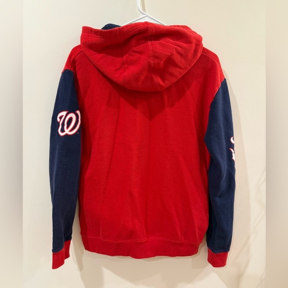 Genuine Merchandise Red and Blue Youth Hoodie - Picture 7 of 7